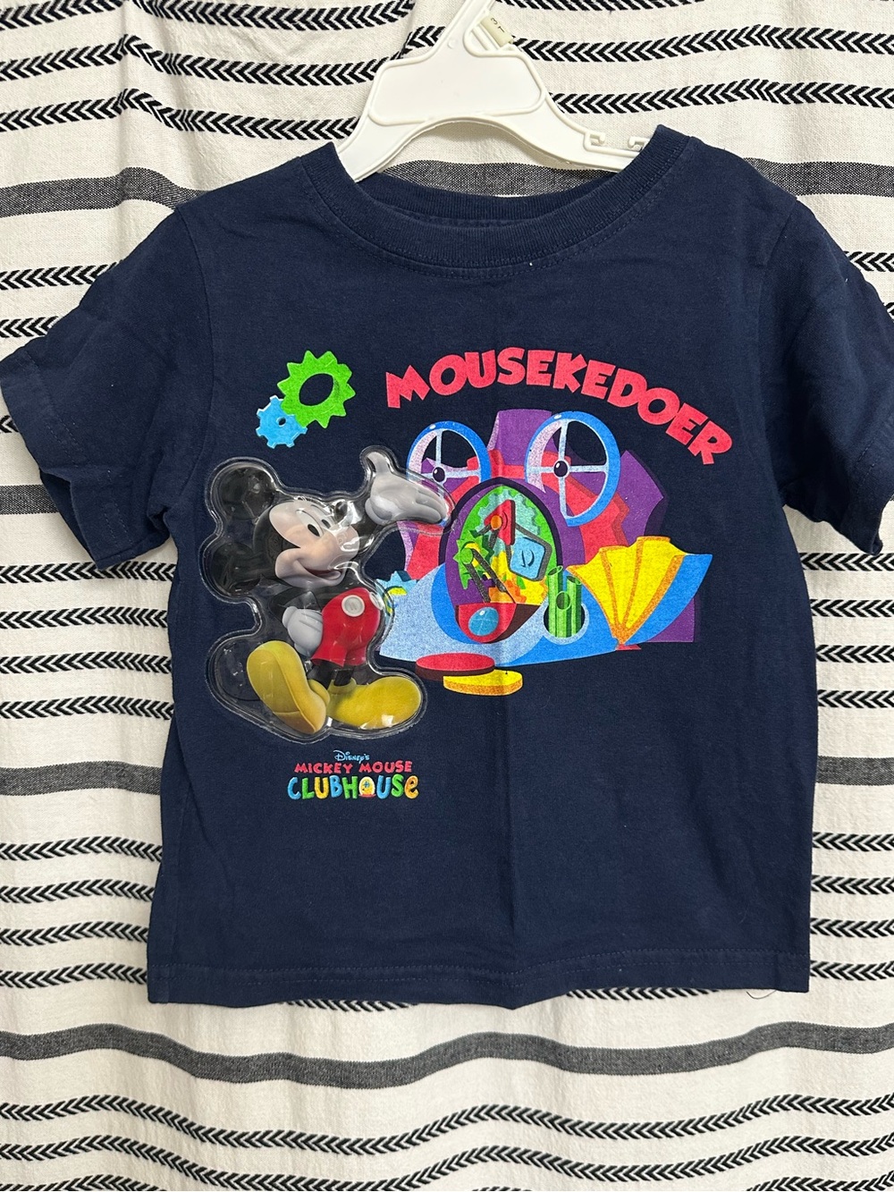 Disney Kids Tee with Multicolor Mickey Mouse Clubhouse Graphic-Size 3T